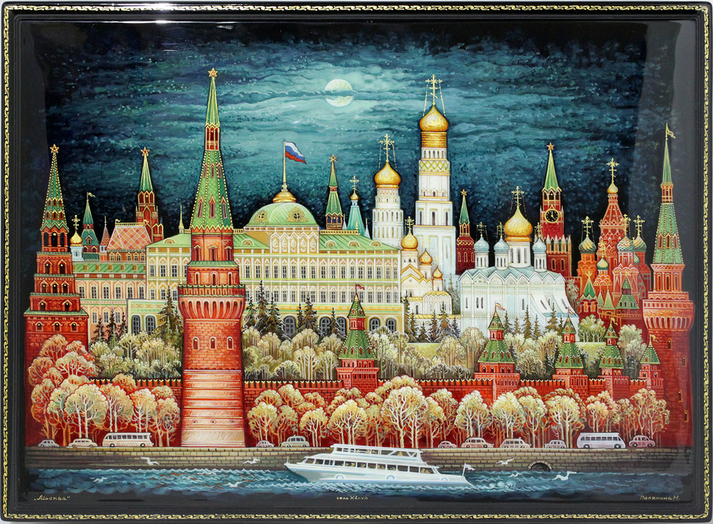 Шкатулка для бумаг "Москва Златоглавая"