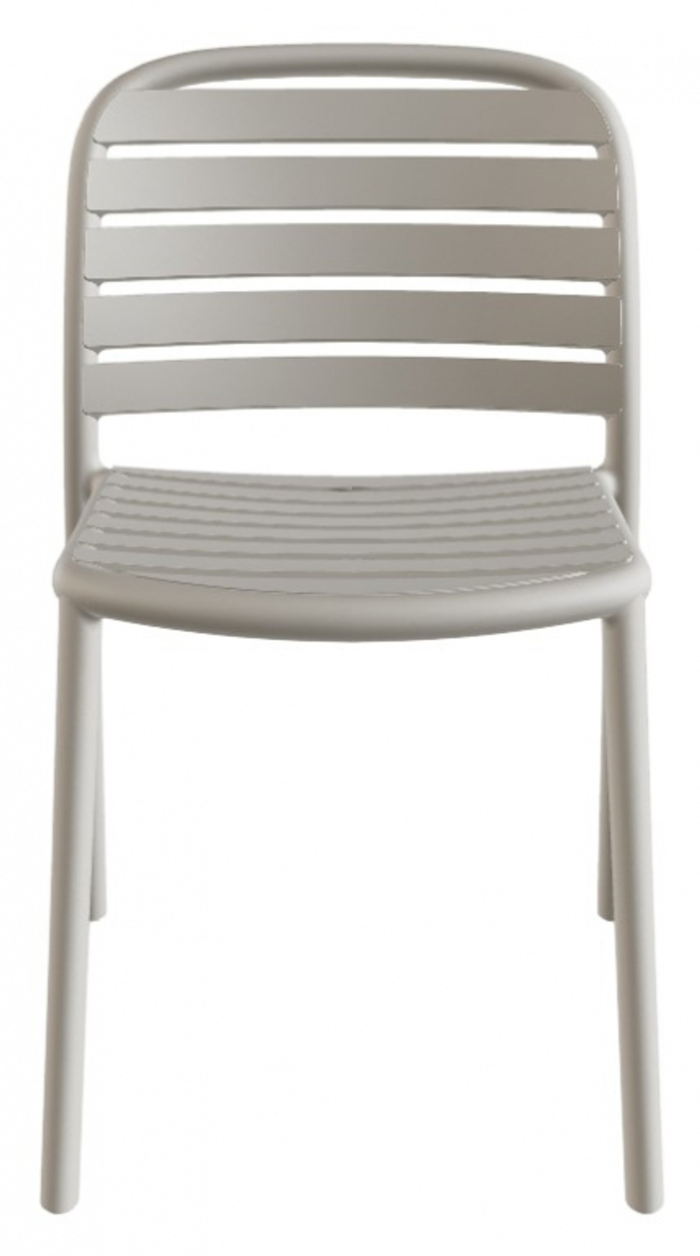 Стул пластиковый Papatya Tarabya-S, светло-серый