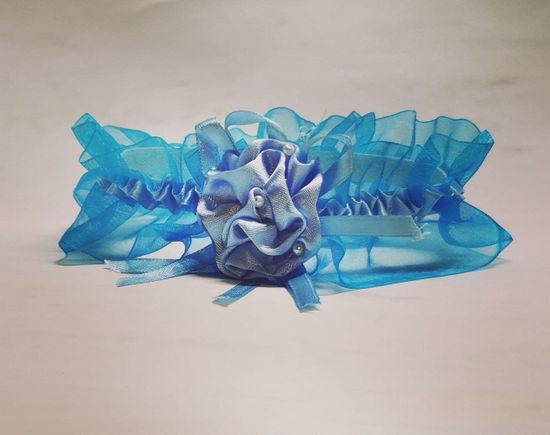 Подвязка зеленая SvetikFantasy, 5,6см №4818.60