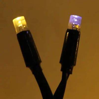 Гирлянда для улицы БАХРОМА «Мерцание» ш5м* в40/60см 180 ламп LED, черный провод, IP-65, Теплый белый (возможность соединения)