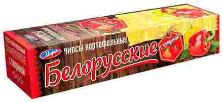 Чипсы "Белорусские" 100г. картофельные с паприкой Мира