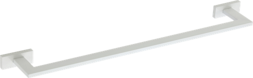 88070-F Держатель для полотенца 55 см. (БЕЛЫЙ) GANZER (20/1шт)