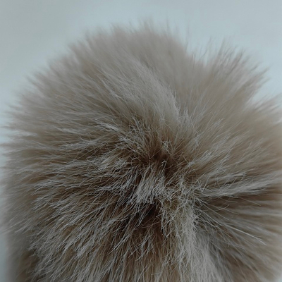 Помпон из искусственного меха "Капучино" d=7 см