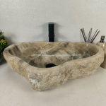 Раковина из оникса Erozy Grey EO-64776 63*40*16 0158