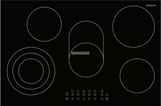 Электрическая варочная панель Weissgauff HV 875 B