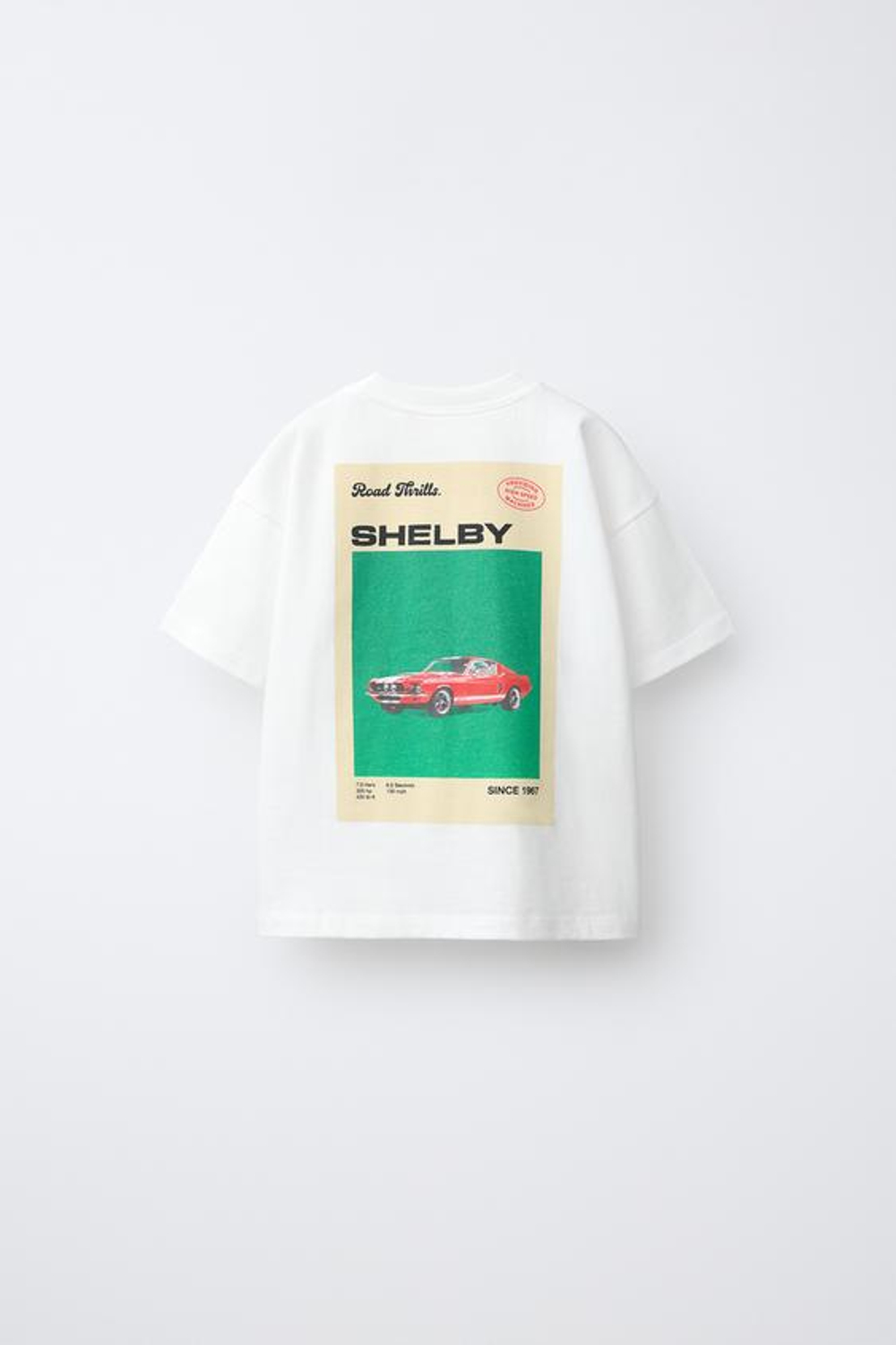 ZARA ФУТБОЛКА SHELBY®, БЕЛЫЙ