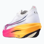 Кроссовки для бега Mizuno Wave Rebellion Pro 3 white/pink tetra/tang orange