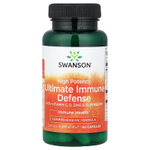 Swanson, высокоэффективное средство для укрепления иммунитета с витаминами C, D, цинком и бузиной, 60 капсул