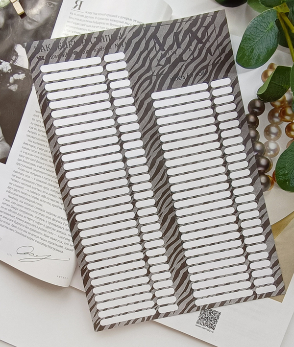 Наклейки на типсы MIW NAILS №11