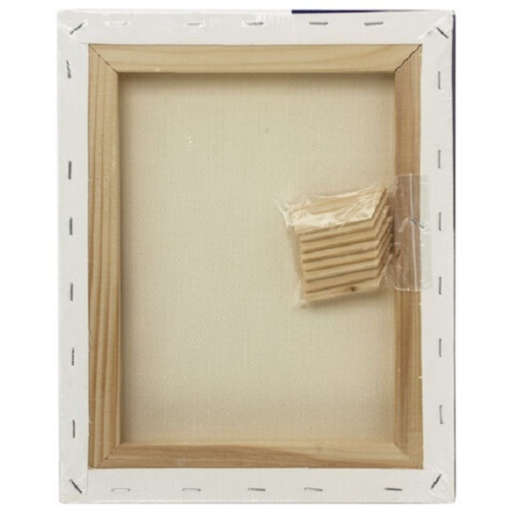 Холст грунтованный на подрамнике, 24*30 см, мелкое зерно, хлопок 100%, Brauberg