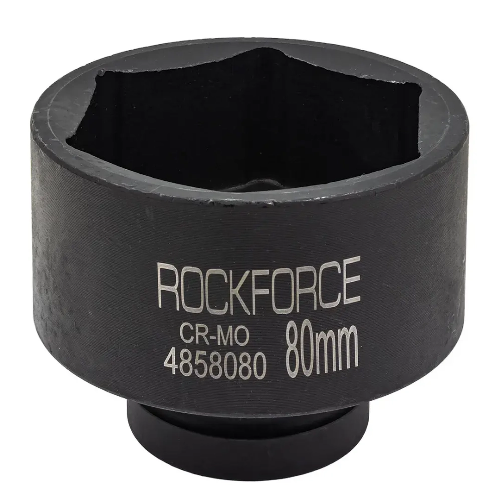 Головка ударная 1'', 80мм (6гр.) RockForce RF-4858080