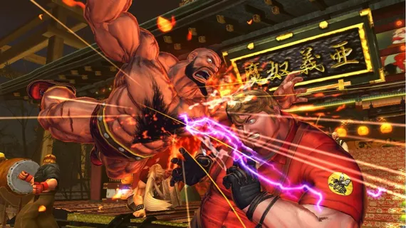 PS4 Street Fighter X Tekken (Б/У, Русские субтитры, BLES-01252)