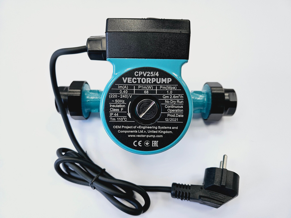 Насос циркуляционный Vector Pump CPV 25/4
