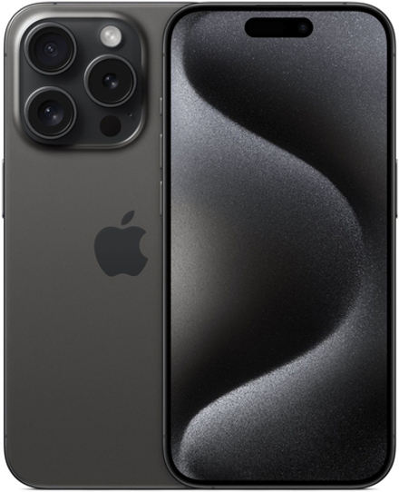 Apple iPhone 15 Pro 256Gb Black Titanium (Чёрный Титан)