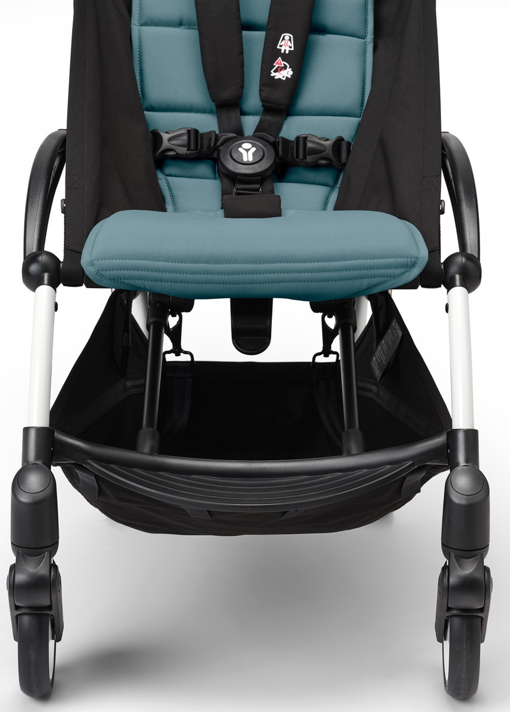 Коляска Stokke YOYO3 Newborn Pack рама белая White 2 в 1 Aqua