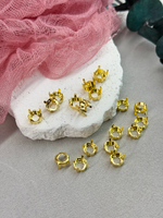 Оправа #4470 Cushion 8 мм Золото