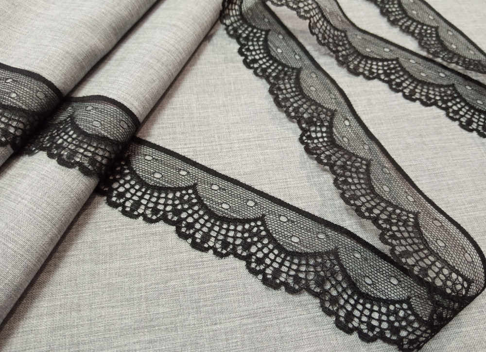 Кружево капрон 4 см*13.71 м