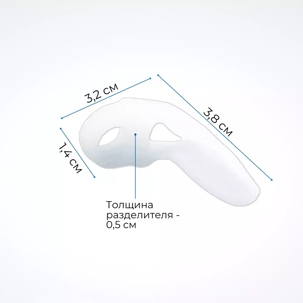Бурсопротекторы мизинца стопы с межпальцевым корректором, 1 пара