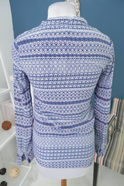 Рубашка Jean Pascale с принтом 44 размер