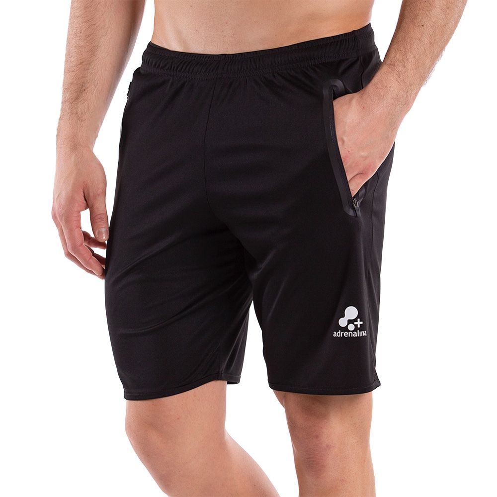 Шорты тренир. муж. +ADRENALINA Rio 2011-049-2XL, р.2XL, 100% полиэстер, черный