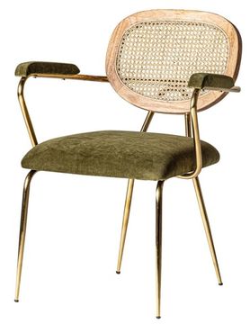 Стул Diekirch зелено-золотой цвет Испания Vical