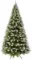 Сосна Женева заснеженная с шишками 215 см., ЛЕСКА, Triumph Tree (73121)