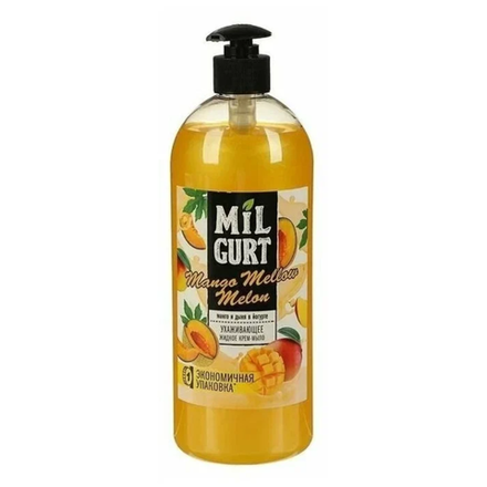 Мыло жидкое Milgurt Манго и дыня в йогурте 860 мл