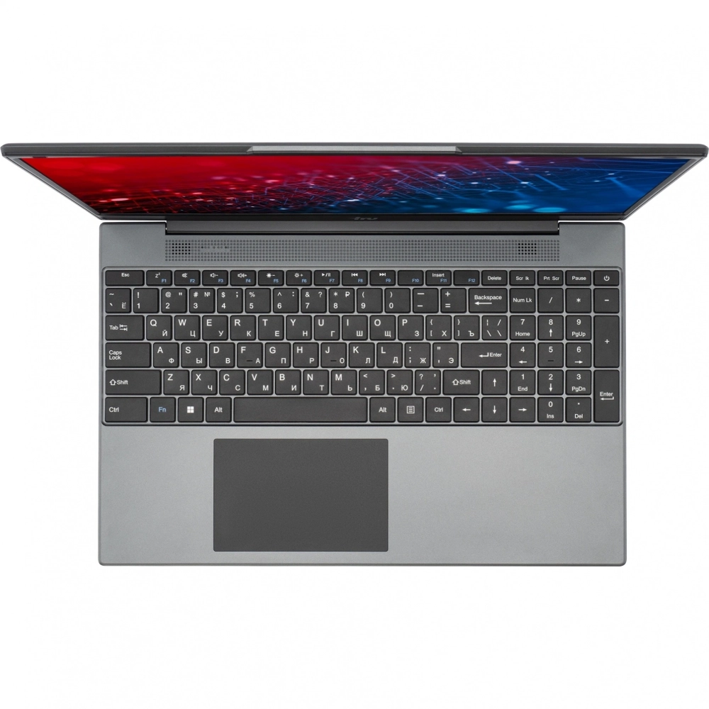 Ноутбук IRU Tactio 15PHR Ryzen 5 7430U 8Gb SSD256Gb AMD Radeon Graphics 15.6" IPS FHD (1920x1080) Windows 11 Pro 64 black WiFi BT Cam 4000mAh (2150145)