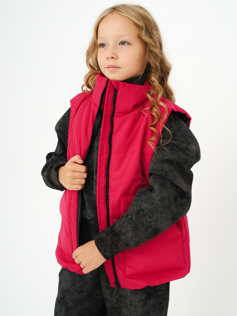 Жилет Base, фуксия