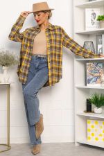 Рубашка Денни (желто-коричневая) Б14135-7М LT Collection