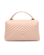 кожаная сумка через плечо love lady puff classic Pinko - пудро-розовый(100043 A0GK)