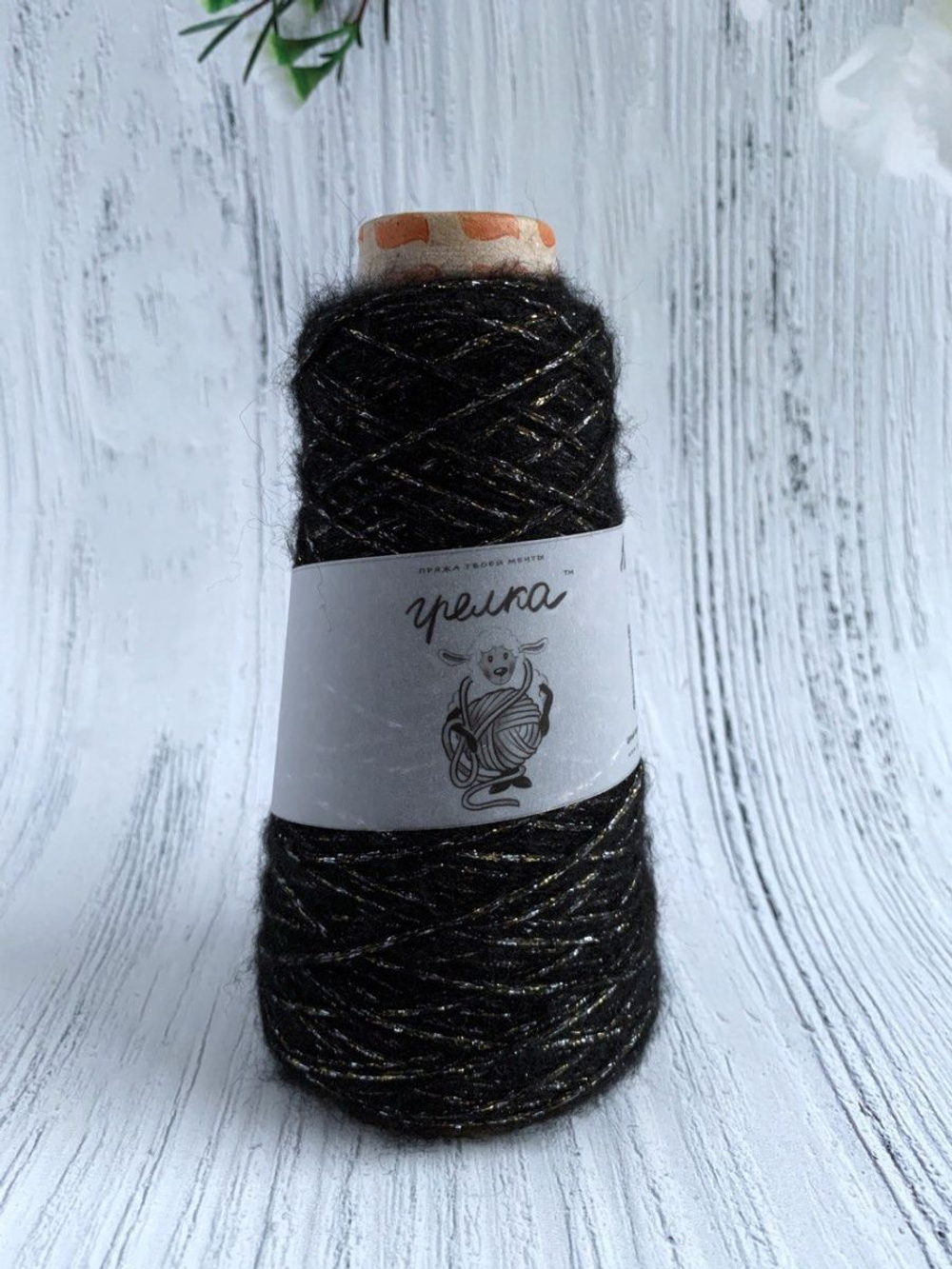 Пряжа шнур люрекс с мохером Спетакколо