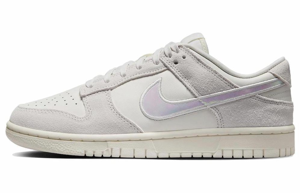 Кроссовки Nike Dunk Low Wmns Iridescent Swoosh (Женская размерная сетка)