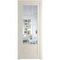 Межкомнатная дверь эмаль Profil Doors 4.2.2 (р.12) PD кремовая магнолия стекло прозрачное