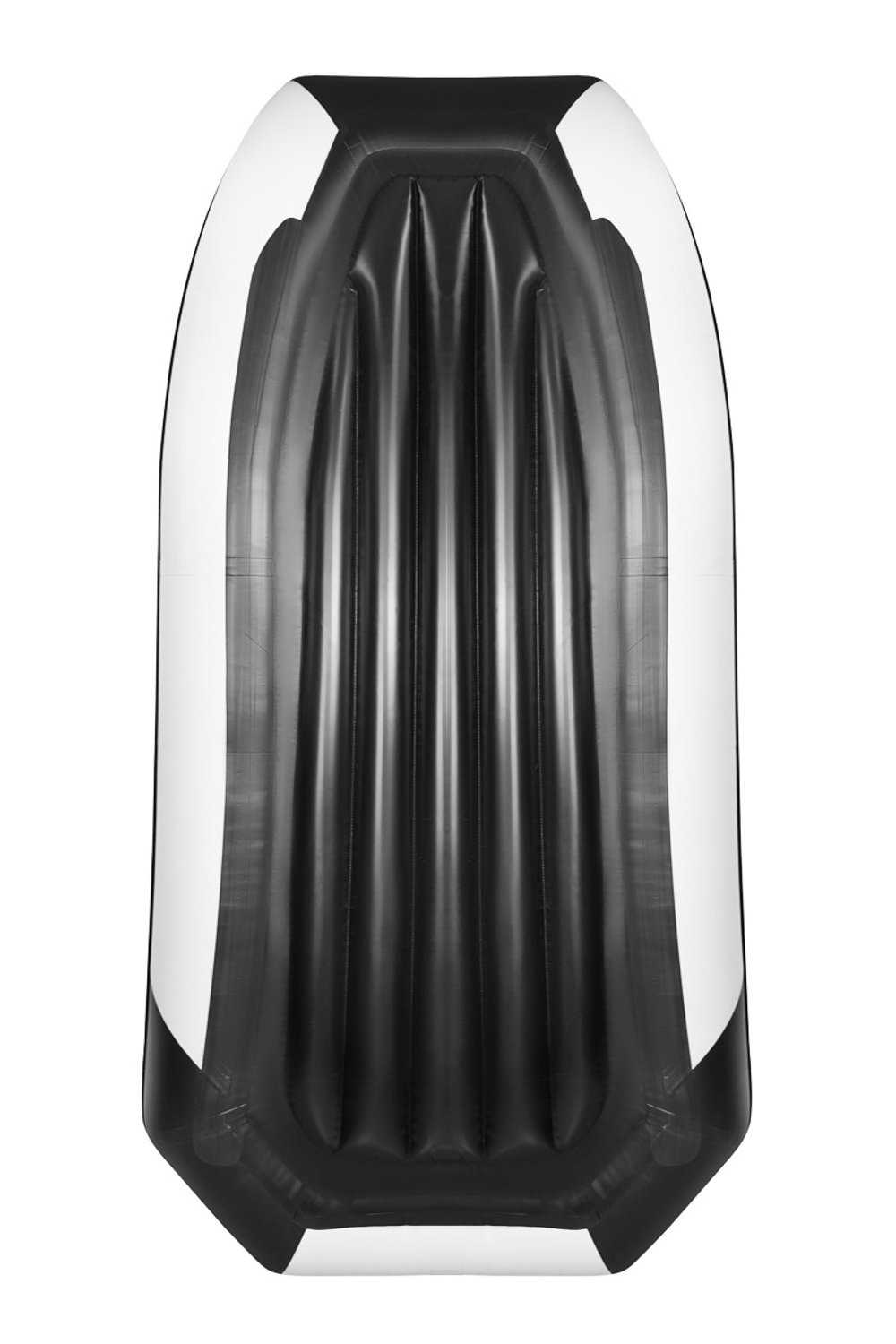 YACHTMAN-300 МНД НАДУВНОЕ ДНО (Яхтман) белый-черный (лодка ПВХ с усилением)