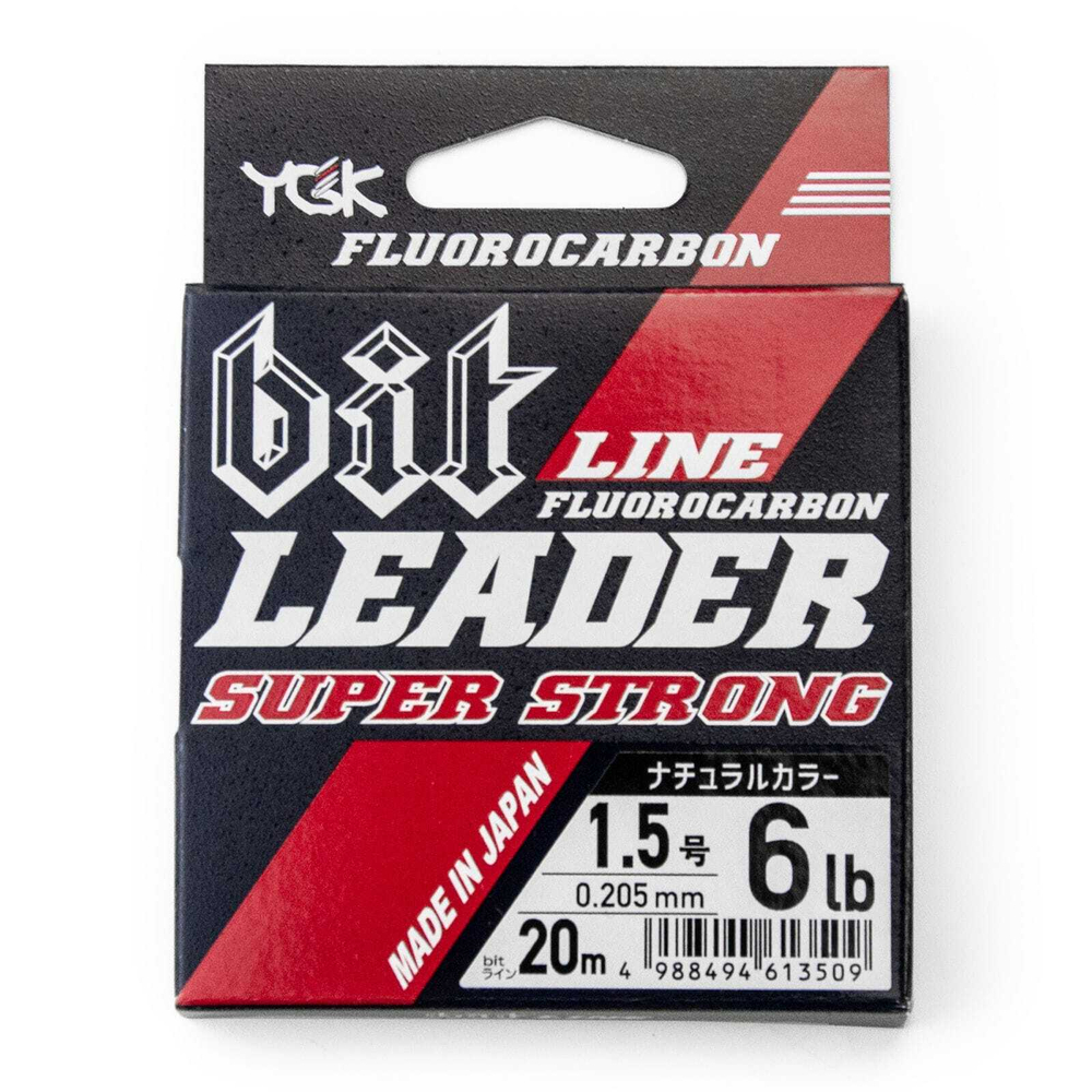 Леска YGK Bit Line Fluorocarbon Leader Super Strong (20м)