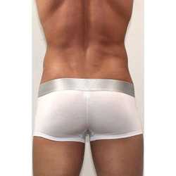 Мужские трусы хипсы белые Calvin Klein Mens Steel White CK01101