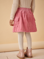 Юбка вильветовая для девочки Next K87-510, Розовый