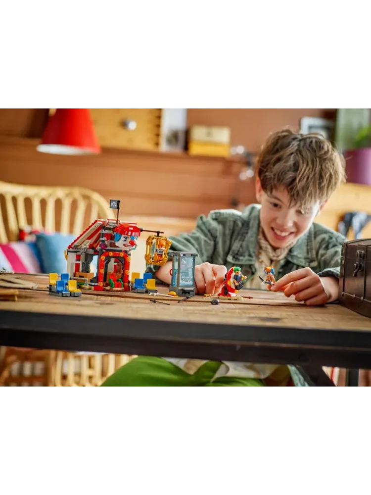 Конструктор One Piece 75637 Цирковая палатка клоуна Багги