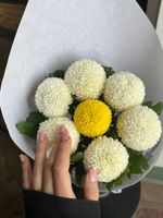 Кулек из хрзантемы пинг понг