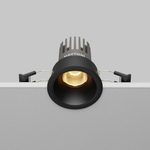 Встраиваемый светодиодный светильник Maytoni Dip DL123-10W-2.7K-B