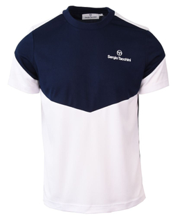 Теннисная футболка Sergio Tacchini Giardino - navy/white