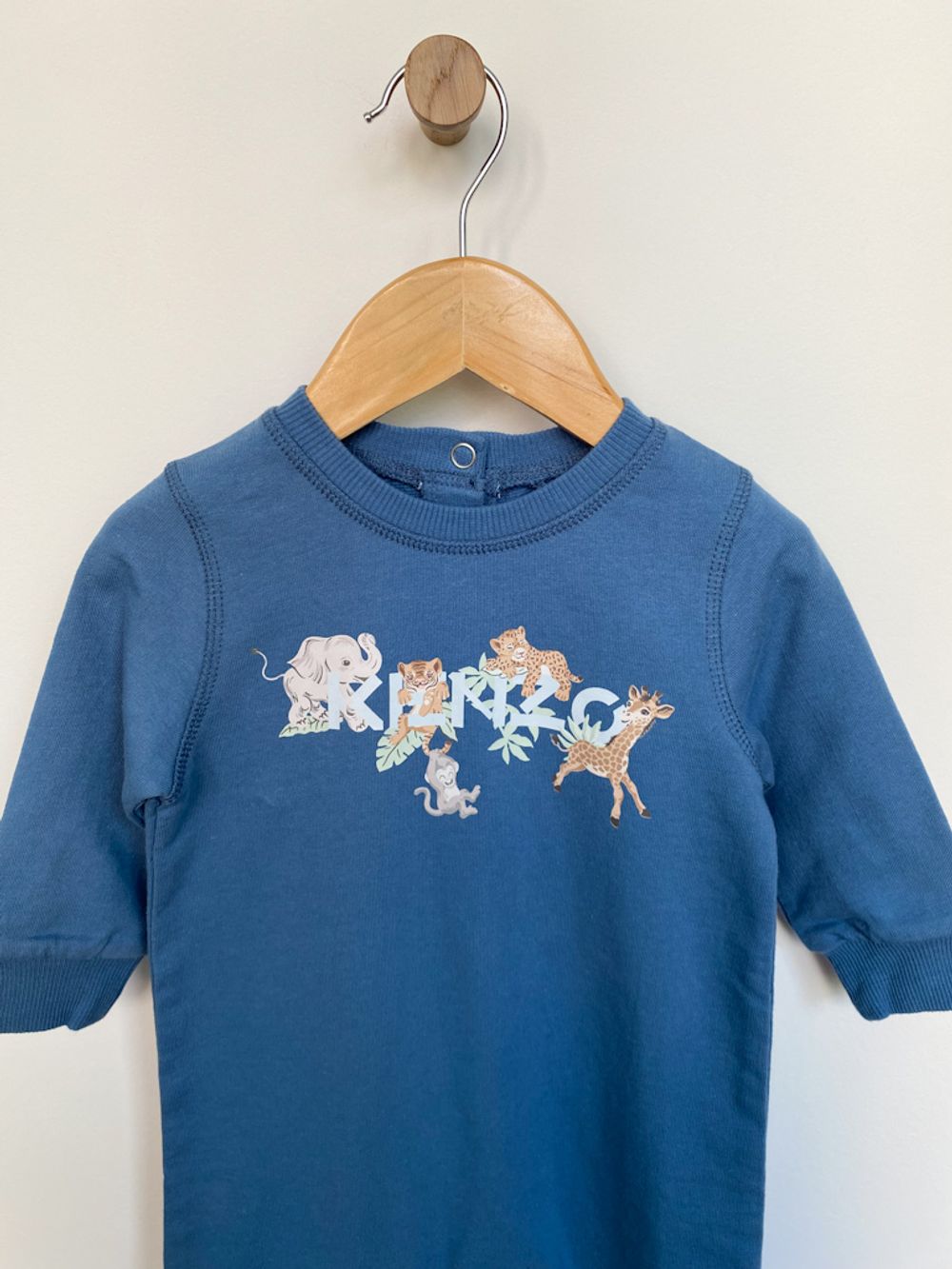 Новый хлопковый комбинезон Kenzo, 80