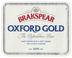 Пиво Brakspear Oxford Gold Пиво Brakspear Oxford Gold