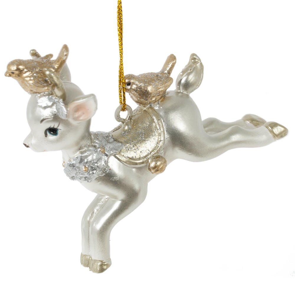 GAEM Фигурка декоративная подвесная "Олененок", L7 W1,5 H7 см