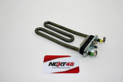 Тэн 1700W, слегка изогнут, с отверстием под датчик, L=170 мм, l=14 мм, Thermowatt 087188