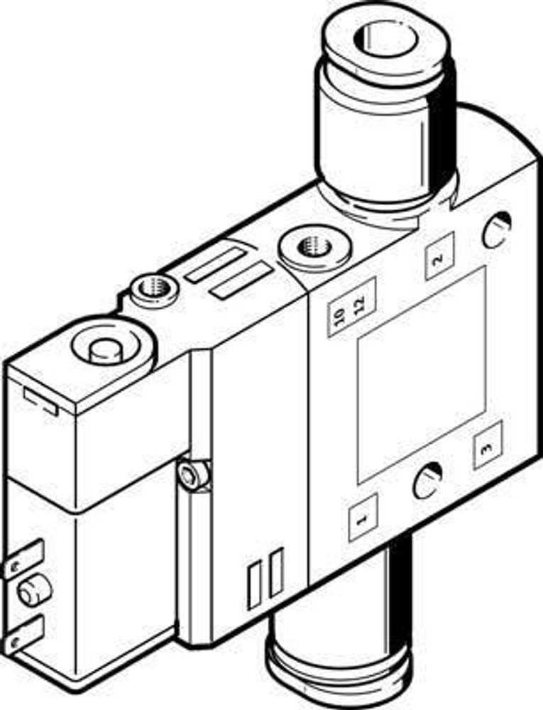CPE10-M1BH-3OL-QS-4 Распределитель с электроуправлением