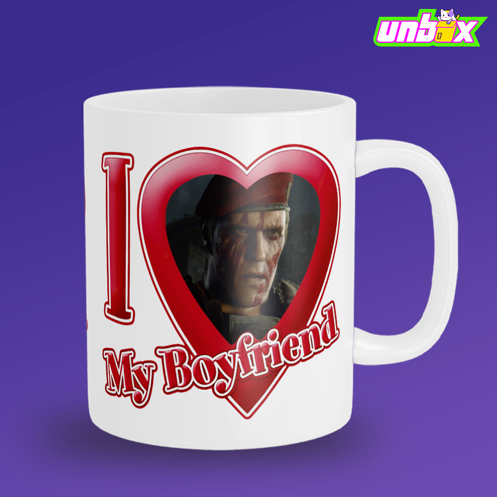 Кружка Я люблю Краузера I love Krauser Resident Evil