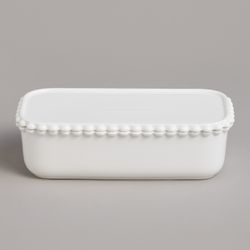 ПАШТЕТНИЦА LEFARD "PEARL" С КРЫШКОЙ ПРЯМОУГ. 18,5*9,5*5,5 СМ 400 МЛ