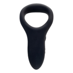 Черное эрекционное виброкольцо с управлением через приложение Lovense Diamo Vibrating Cock Ring Black